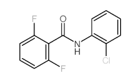 N-(2-Chlorophenyl)-2,6-difluorobenzamide结构式