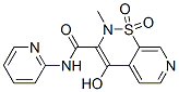 4-Hydroxy-2-methyl-N-(2-pyridinyl)-2H-pyrido[4,3-e]-1,2-thiazine-3-carboxamide 1,1-dioxide结构式