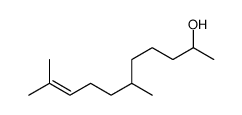 6,10-dimethylundec-9-en-2-ol Structure