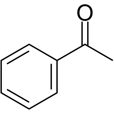 Acetophenone Structure