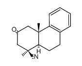 (1S,4aS,10aR)-1,4a-Dimethyl-3-oxo-1,2,3,4,4a,9,10,10a-octahydro-phenanthrene-1-carbonitrile Structure