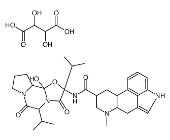 Dihydroergocornine tartrate结构式