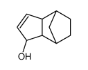 4,7-Methano-1H-inden-1-ol, 3a,4,5,6,7,7a-hexahydro Structure