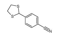 4-(1,3-dithiolan-2-yl)benzonitrile Structure