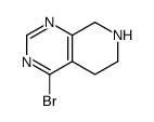 4-bromo-5,6,7,8-tetrahydropyrido[3,4-d]pyrimidine structure