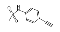 N-(4-乙炔基苯基)甲磺酰胺图片