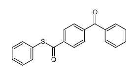 S-phenyl 4-benzoylbenzenecarbothioate Structure