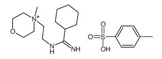 N-cyclohexyl-N'-2-morpholinoethyl-carbodiimide-methyl-4-toluolsulfonate structure