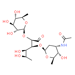 3-O-[3-(Acetylamino)-2,3,6-trideoxy-β-D-arabino-hexopyranosyl]-2-O-(6-deoxy-β-D-glucopyranosyl)-6-deoxy-D-glucose picture