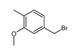 3-methoxy-4-methylbenzyl bromide Structure