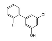 3-chloro-5-(2-fluorophenyl)phenol Structure