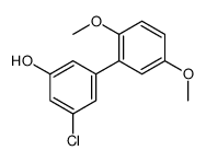 3-chloro-5-(2,5-dimethoxyphenyl)phenol结构式