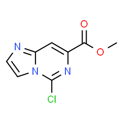 methyl 5-chloroimidazo[1,2-c]pyrimidine-7-carboxylate structure