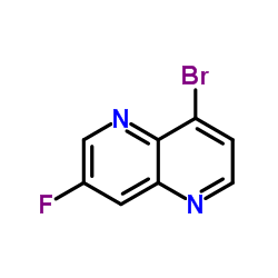 8-Bromo-3-fluoro-1,5-naphthyridine picture