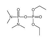 (Phosphoric diethyl)N,N,N',N'-tetramethyldiamidophosphoric anhydride structure