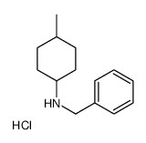 N-Benzyl-4-methylcyclohexanamine hydrochloride (1:1) Structure