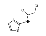 2-(2-chloro-1-hydroxyethylamino)thiazole结构式