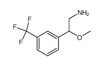 β-Methoxy-3-(trifluoromethyl)phenethylamine结构式