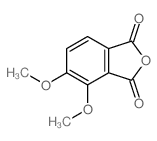 1,3-Isobenzofurandione,4,5-dimethoxy- Structure