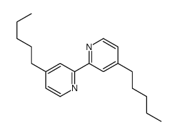 4-pentyl-2-(4-pentylpyridin-2-yl)pyridine结构式