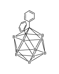 1,2-Diphenyl-1,2-dicarba-closo-dodecaborane structure