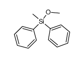 methoxy(methyl)diphenylsilane Structure