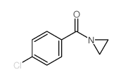 aziridin-1-yl-(4-chlorophenyl)methanone结构式