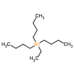 Ethyltributylstannane Structure