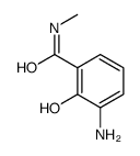 3-amino-2-hydroxy-N-methylbenzamide结构式