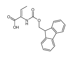 FMOC-ALPHA,BETA-DEHYDRO-2-AMINOBUTYRIC ACID Structure