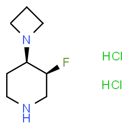 顺式-4-(氮杂环丁烷-1-基)-3-氟哌啶二盐酸盐图片