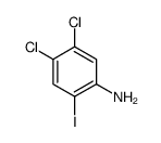 4,5-dichloro-2-iodoaniline Structure