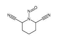 1-nitrosopiperidine-2,6-dicarbonitrile结构式