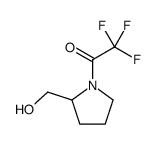 2-Pyrrolidinemethanol, 1-(trifluoroacetyl)- (9CI) structure