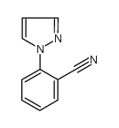 2-(1H-PYRAZOL-1-YL)BENZONITRILE structure