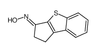 1,2-dihydro-benzo[b]cyclopenta[d]thiophen-3-one (Z)-oxime Structure