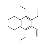 2,3,4,5,6-Pentaethyl-1-vinylbenzene Structure