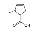 1H-Pyrrole-2-carboxylicacid,2,3-dihydro-1-methyl-(9CI) Structure