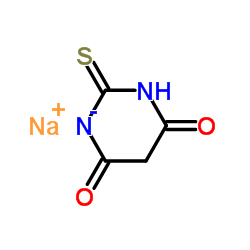 Sodium 2-Thiobarbiturate structure