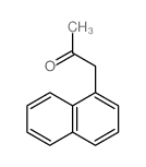 1-naphthalen-1-ylpropan-2-one结构式