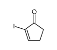 2-IODOCYCLOPENT-2-ENONE Structure