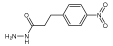 3-(4-nitro-phenyl)-propionic acid hydrazide图片