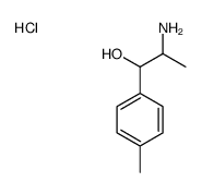 [1-hydroxy-1-(4-methylphenyl)propan-2-yl]azanium,chloride Structure