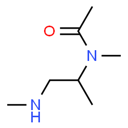 Acetamide, N-methyl-N-[1-methyl-2-(methylamino)ethyl]- (9CI)结构式