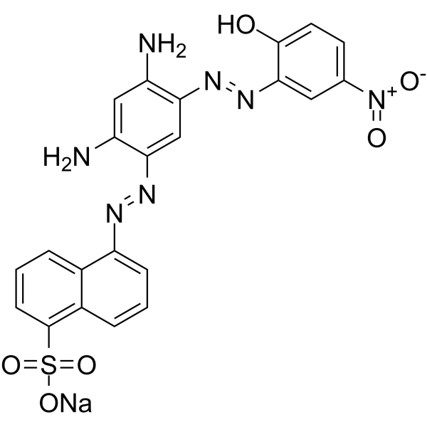 mordant brown 1 Structure