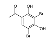 2,6-Dibromo-4-acetylresorcinol结构式