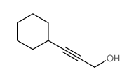 2-Propyn-1-ol,3-cyclohexyl-结构式