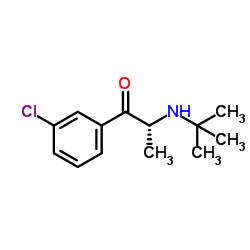 (R)-bupropion Structure