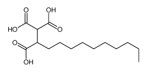 dodecane-1,1,2-tricarboxylic acid结构式