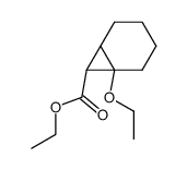 ethyl 1-ethoxybicyclo[4.1.0]heptane-7-carboxylate Structure